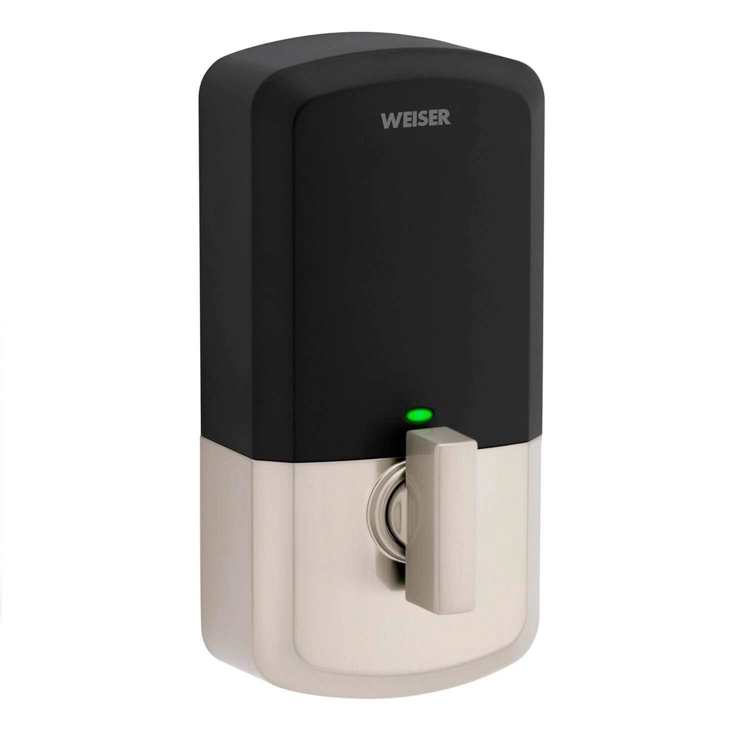 Weiser Halo Select Wifi and Matter Deadbolt Door Lock, Satin Nickel